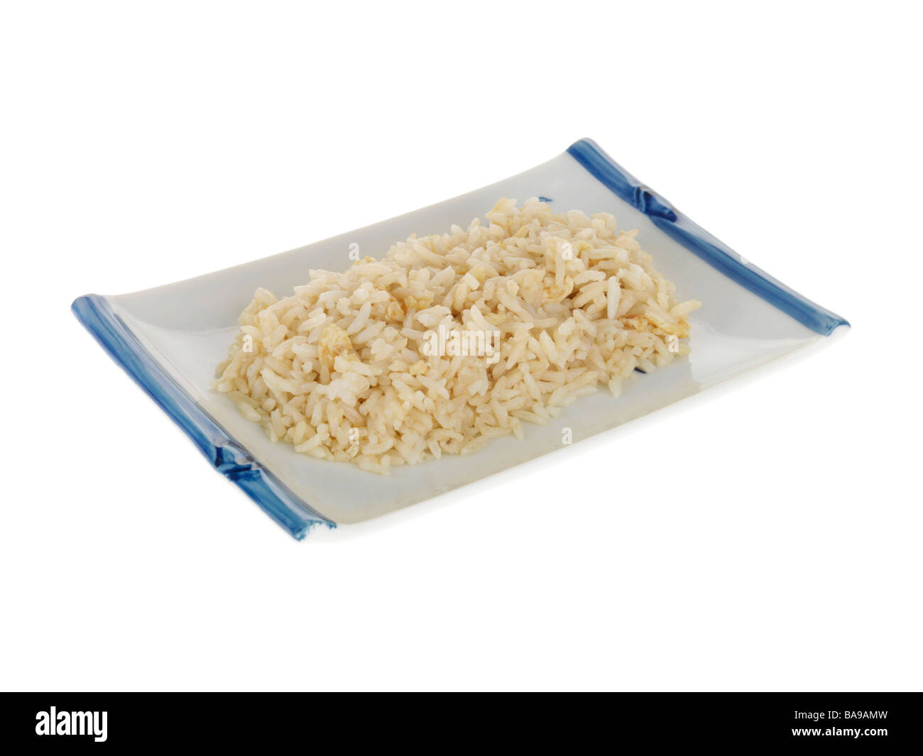 Egg Fried Rice Stock Photo