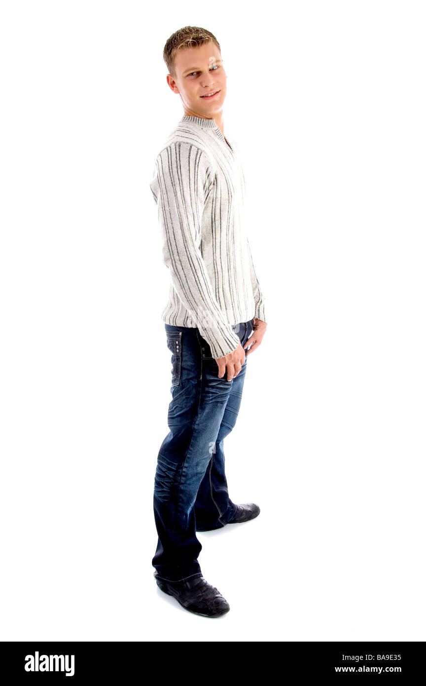 Full Body Pose Young African Male Stock Photo 101059243 | Shutterstock