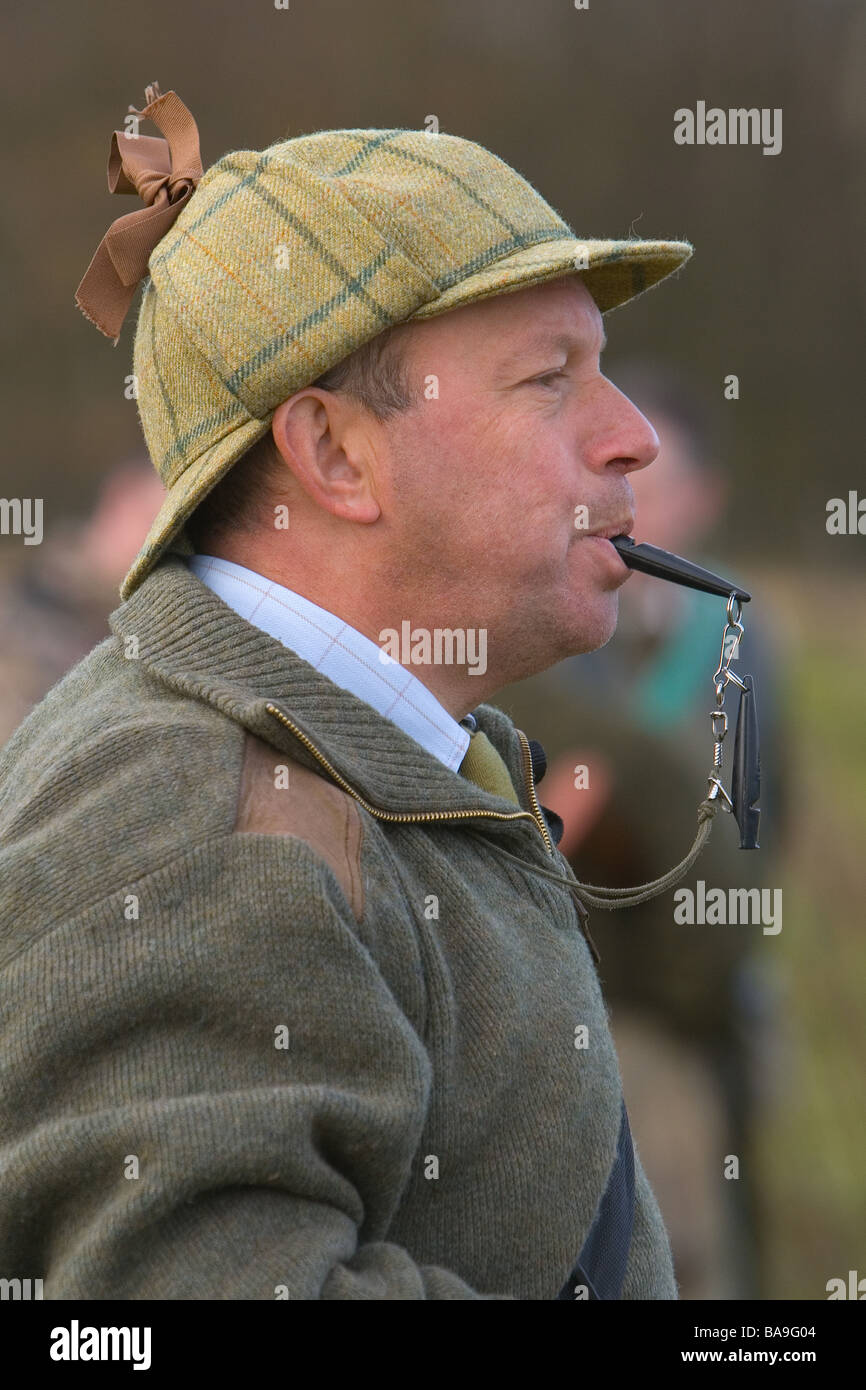 a competitor at a working dog field trial Stock Photo Alamy