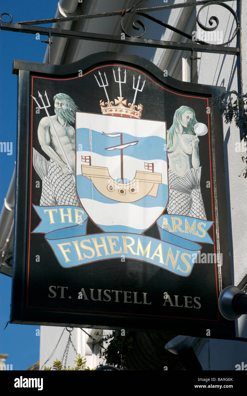 The Fishermans Arms pub, Barbican district, Plymouth, Devon, UK Stock Photo