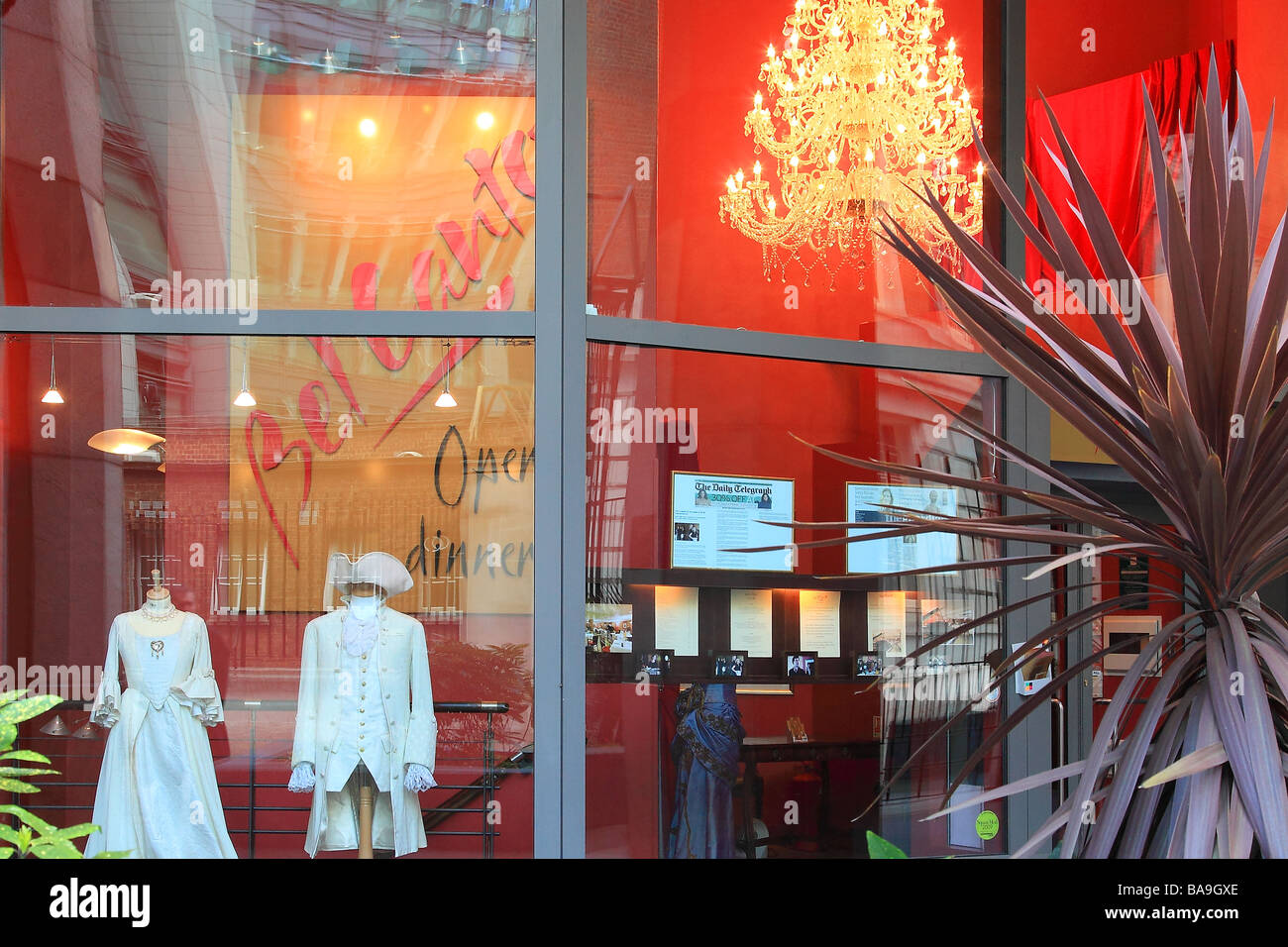 Bel Canto Opera Restaurant, Minster Court, Mark Lane, London EC3 [City of London] England Stock Photo