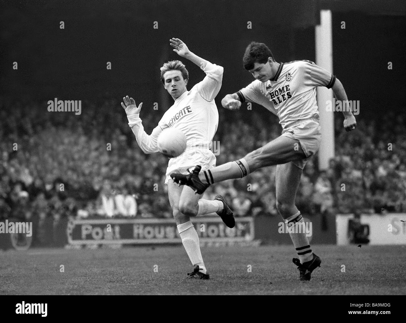 Footballer Black and White Stock Photos & Images - Alamy