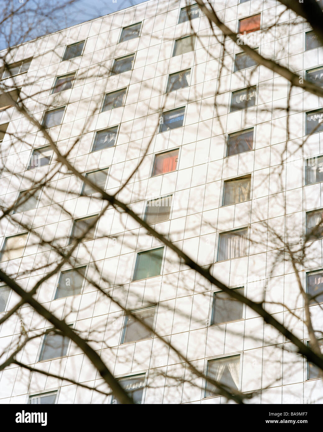 A tower block, Stockholm, Sweden Stock Photo Alamy