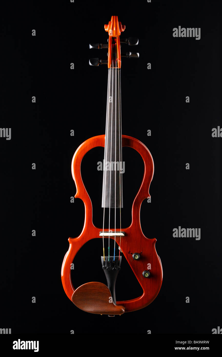 Music instrument violin electric hi res stock photography and