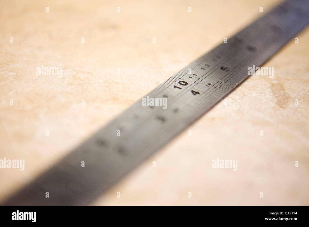 Metal ruler hi-res stock photography and images - Alamy