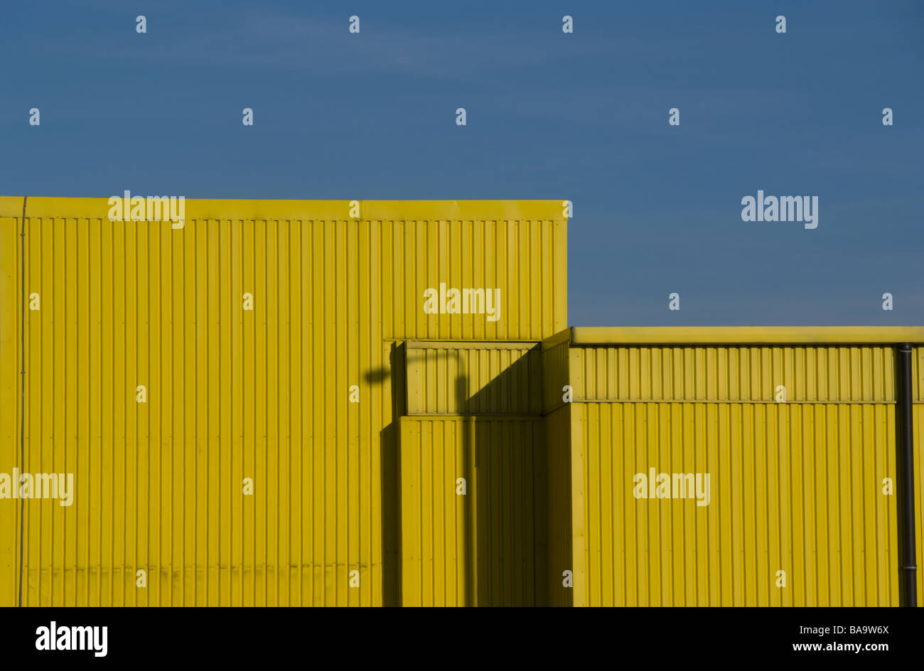 Big yellow self storage unit in Bow, east London Stock Photo Alamy