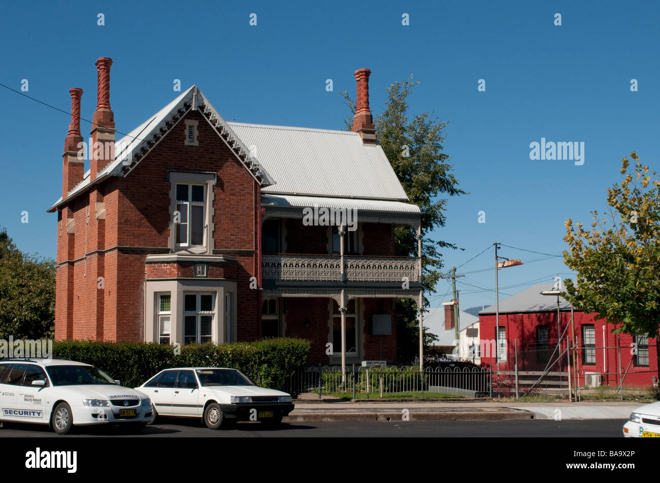 Street scene with historical architecture Bathurst New South Wales ...