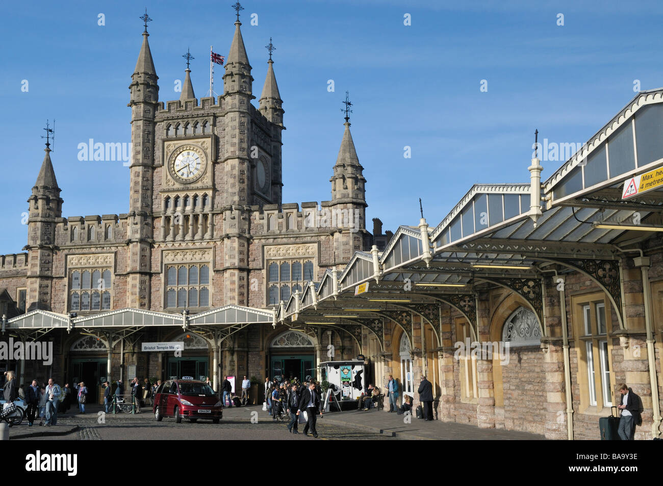 Bristol [Temple Meads] Railway Station Stock Photo