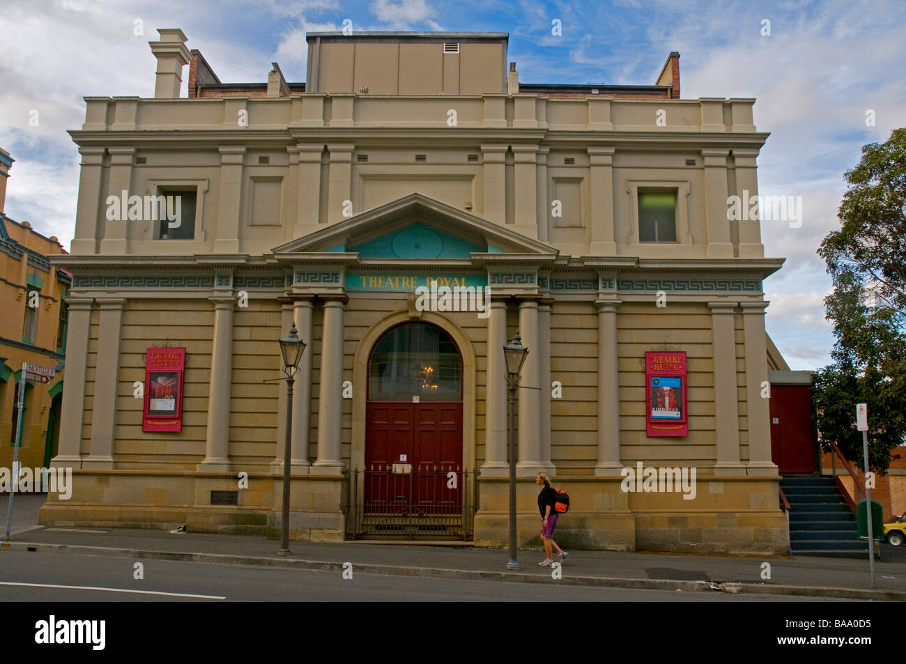 Australia s oldest theatre the Theatre Royal in Hobart Tasmania Stock Photo