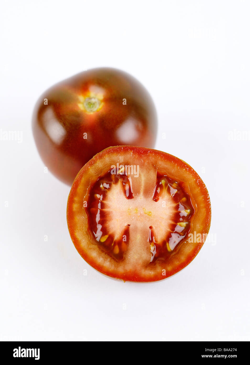Tomato fruit splitting Cut Out Stock Images & Pictures Alamy