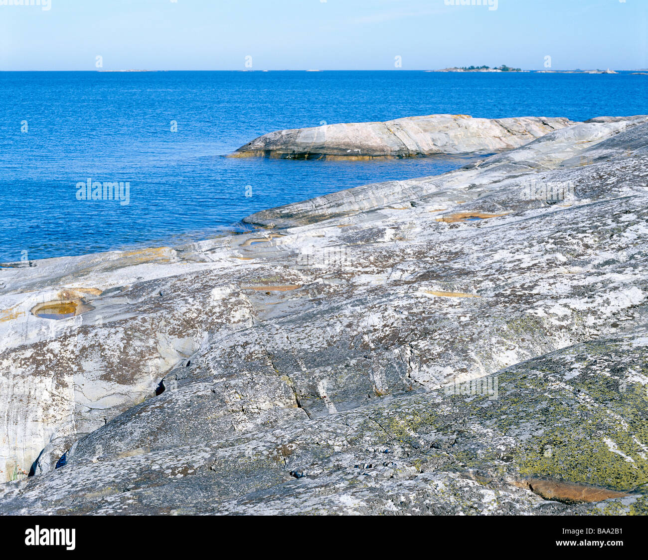 An island outside Sandhamn, Stockholm archipelago, Sweden Stock Photo An island outside Sandhamn, Stockholm archipelago, Sweden Stock Photo