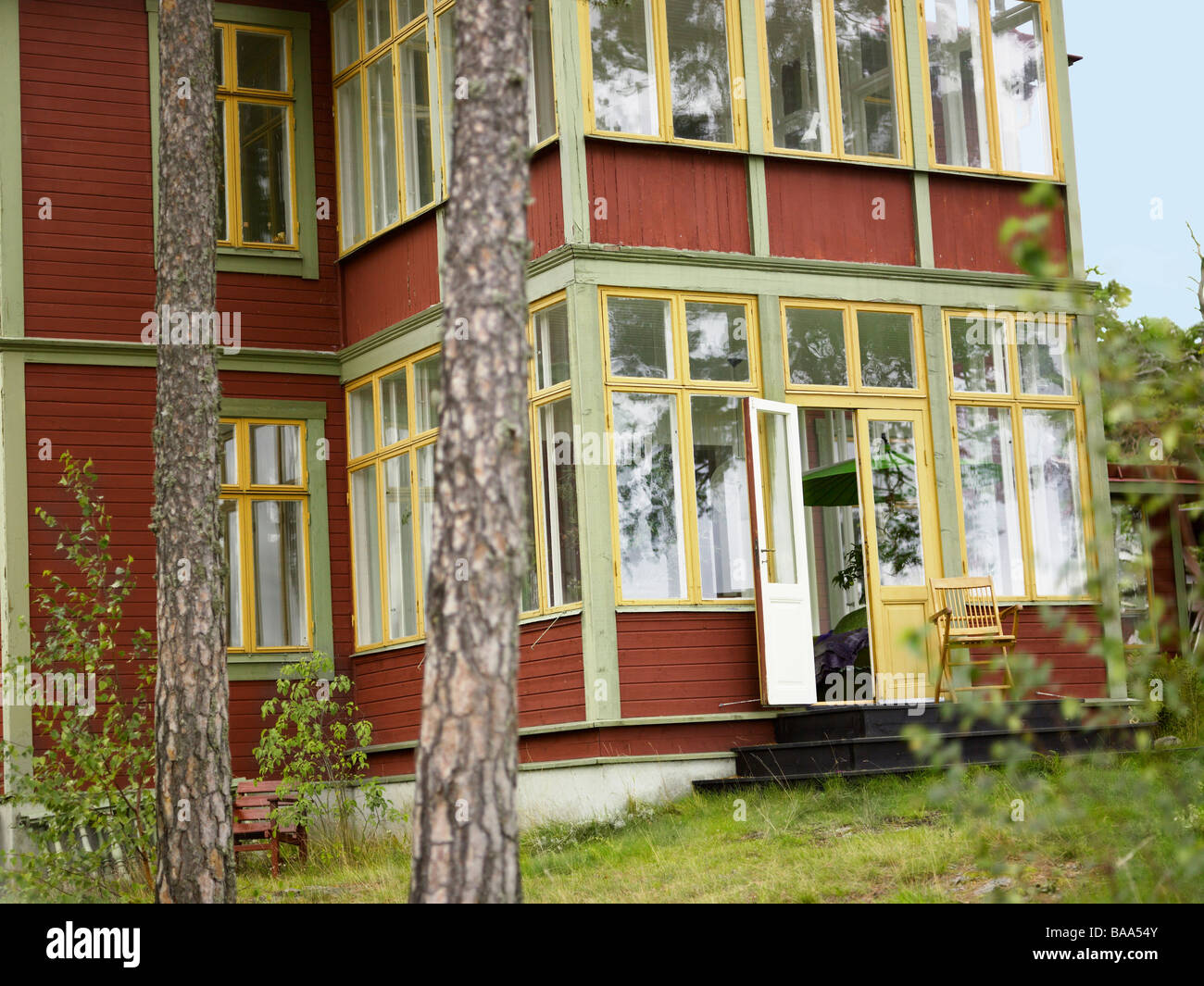 A house, Sweden Stock Photo Alamy