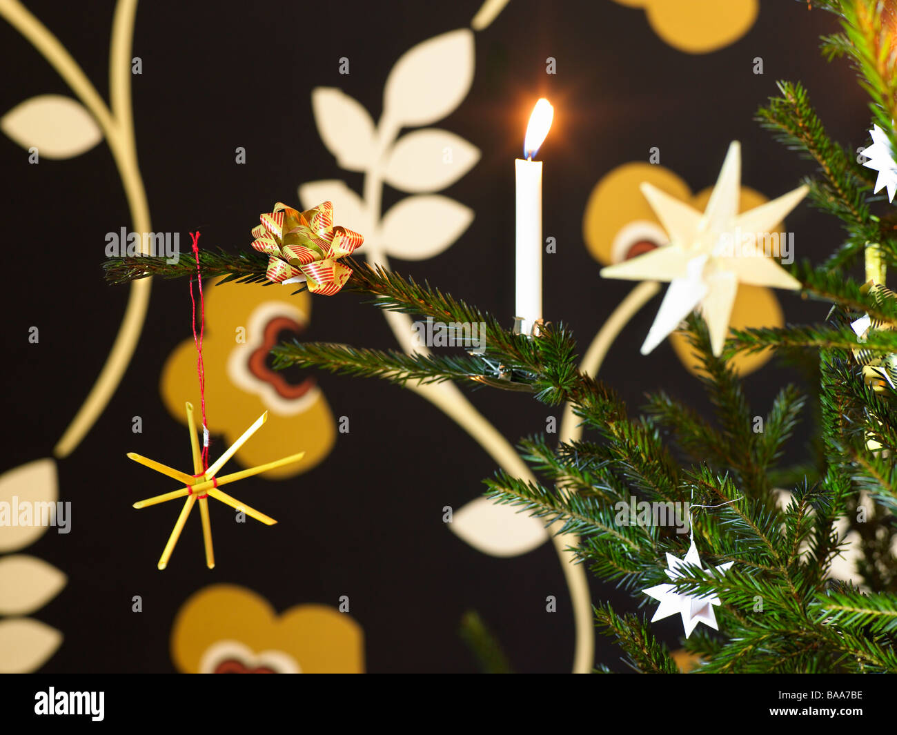 Christmas decorations, Sweden Stock Photo Alamy