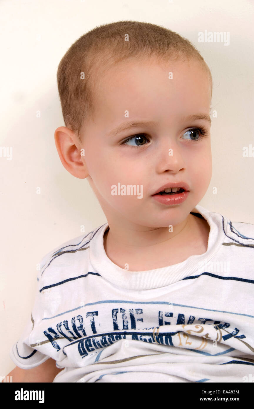 adorable little kid Stock Photo Alamy