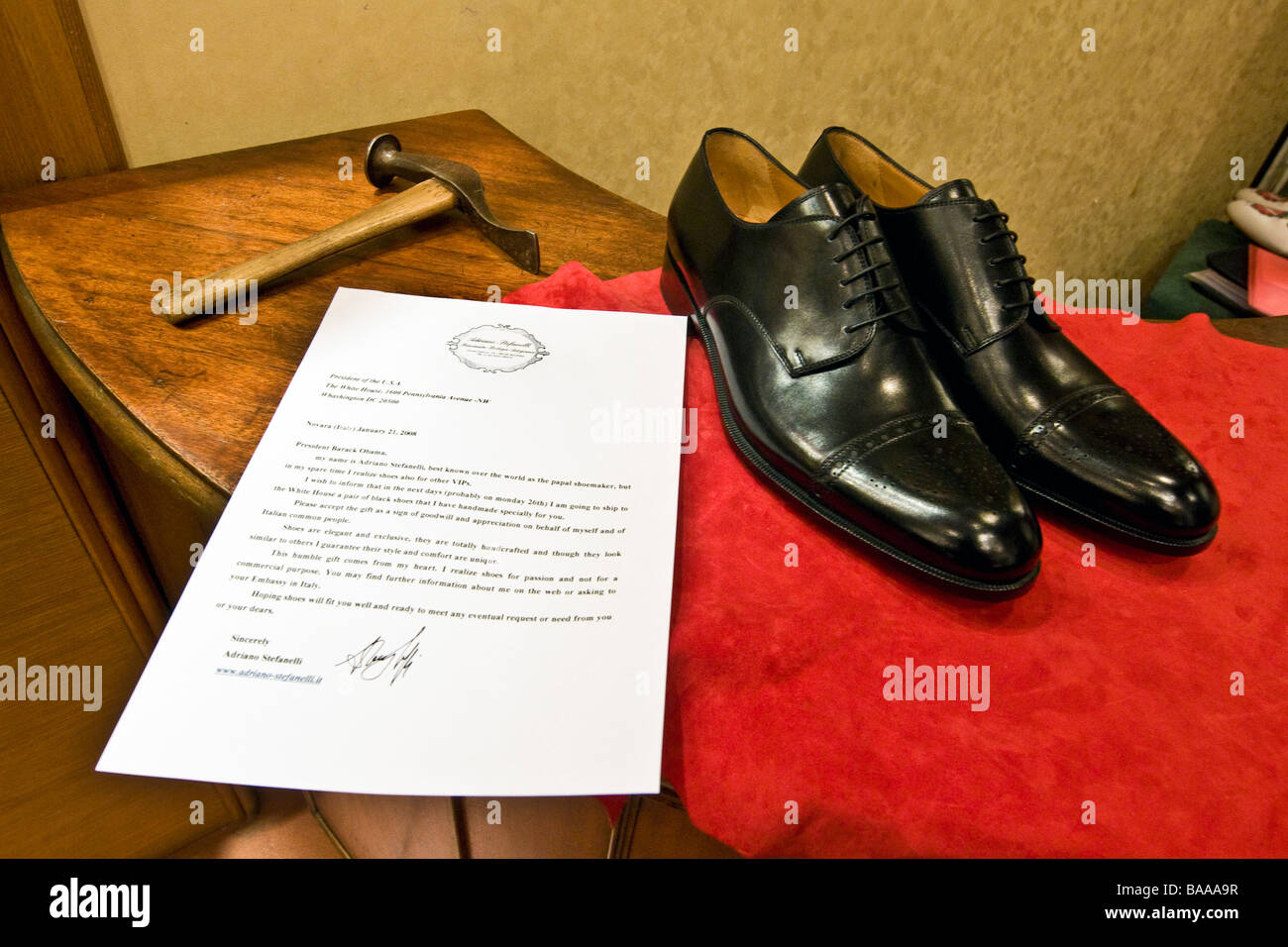 obama s shoes Stock Photo - Alamy