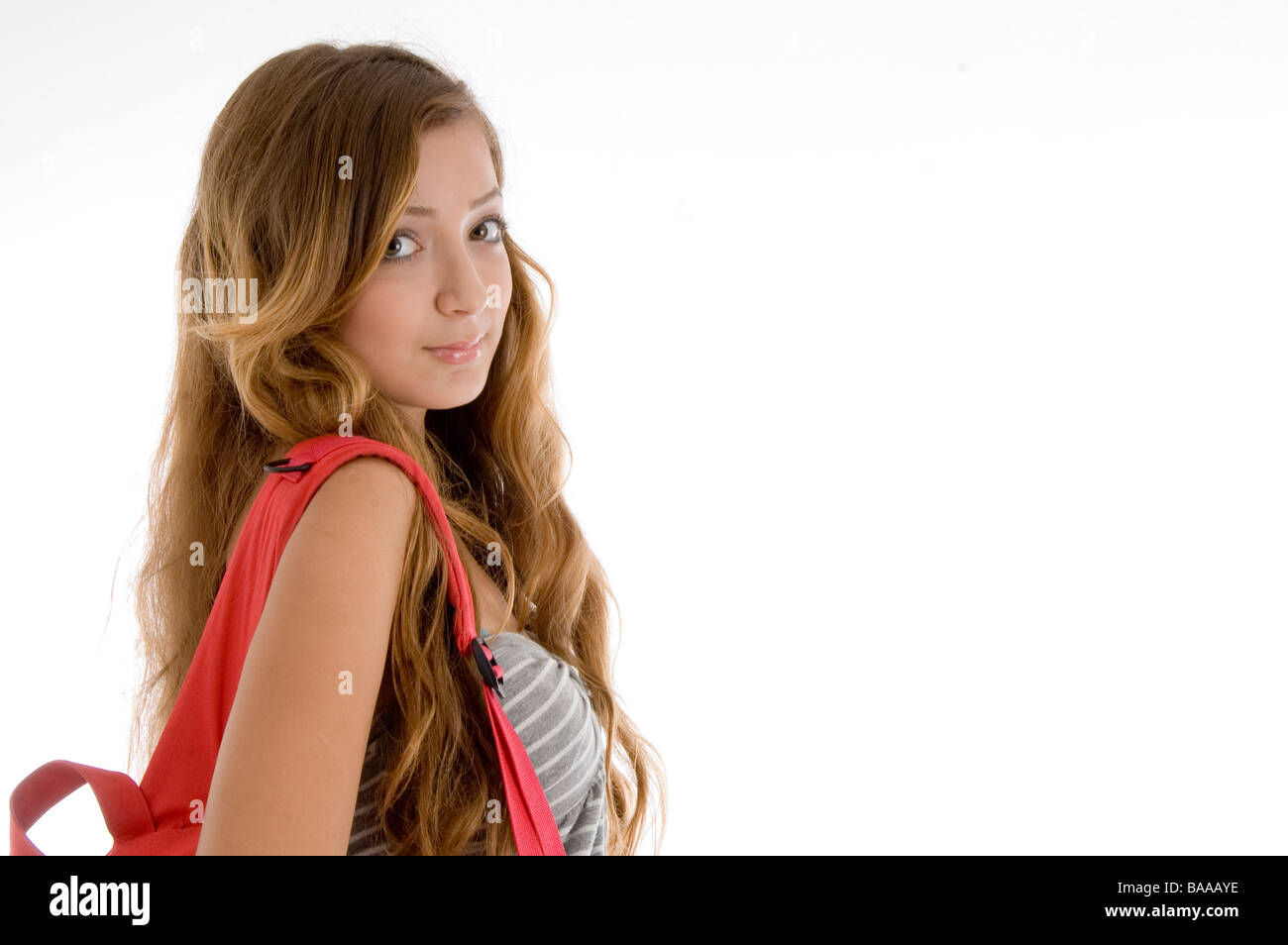 Beautiful student girl hi-res stock photography and images - Alamy