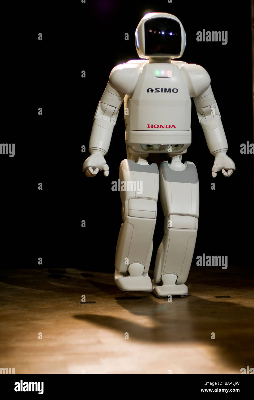 Asimo the robot created by Honda at the Edinburgh Science Festival