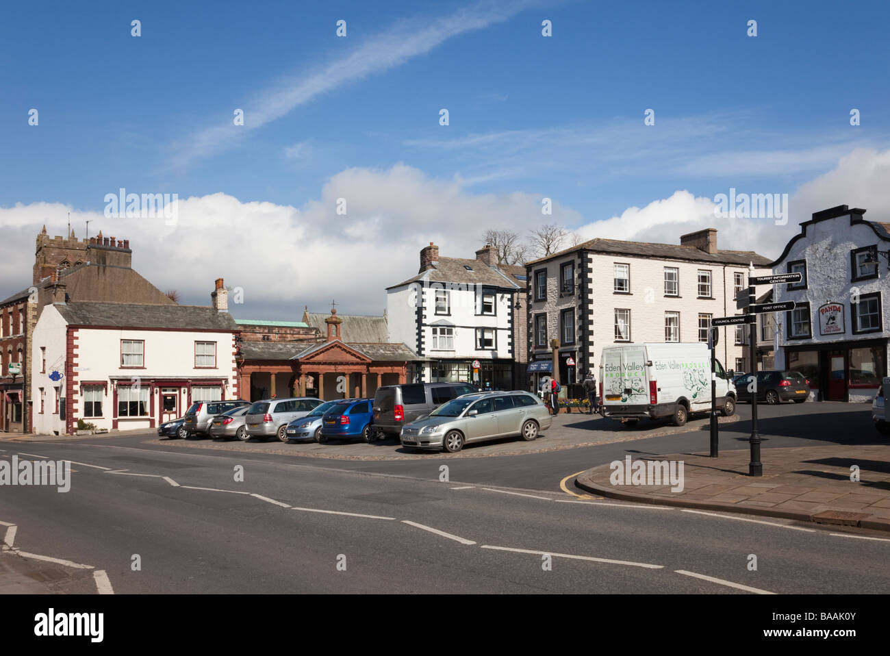 Kirkby Stephen Upper Eden Valley Cumbria England UK Europe Market