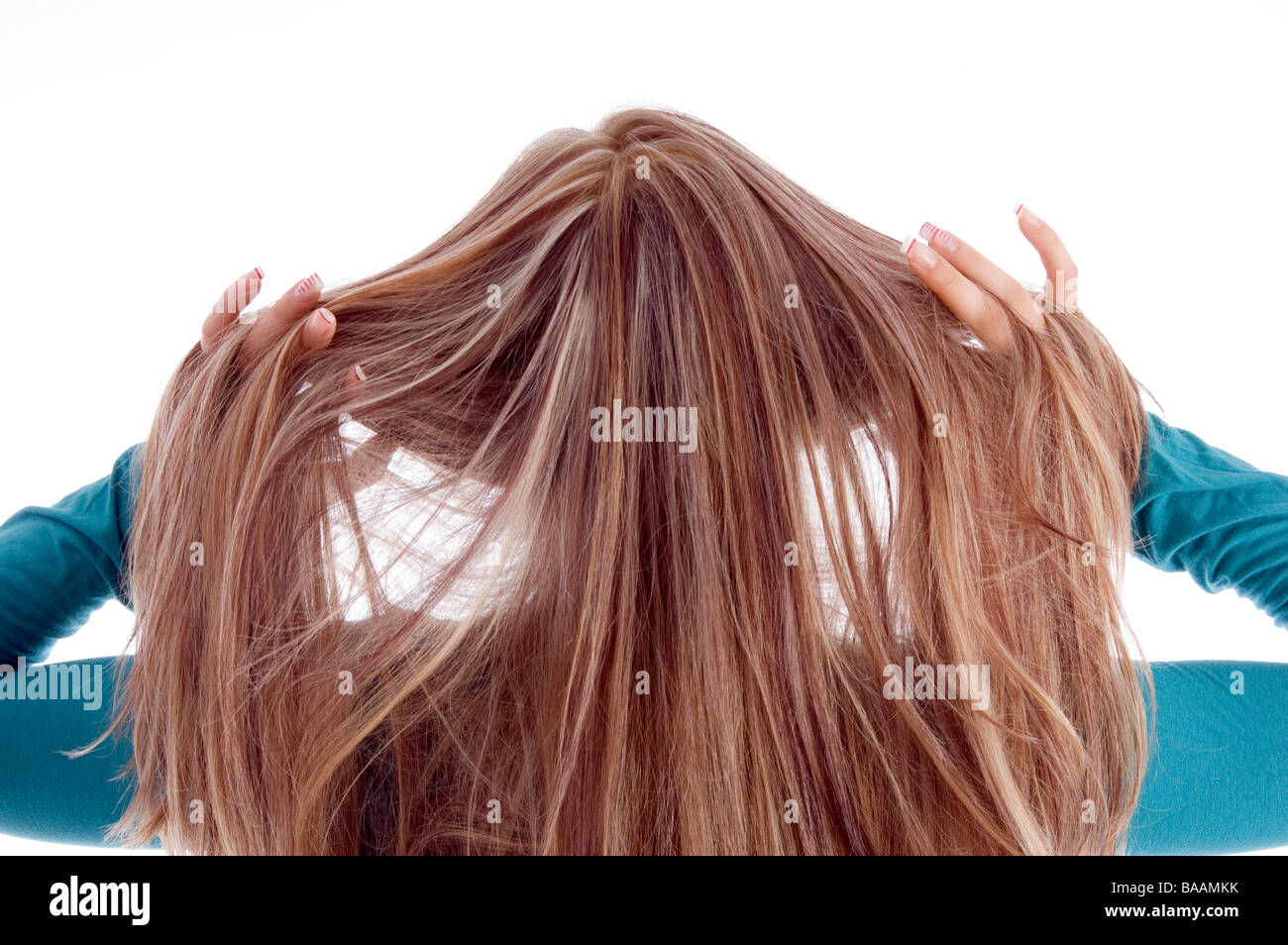 Beautiful woman blonde hair in hi-res stock photography and images - Alamy
