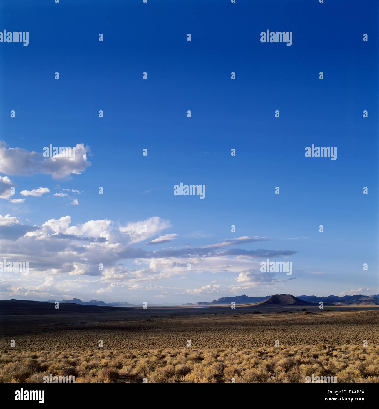 Landscape against sky Stock Photo