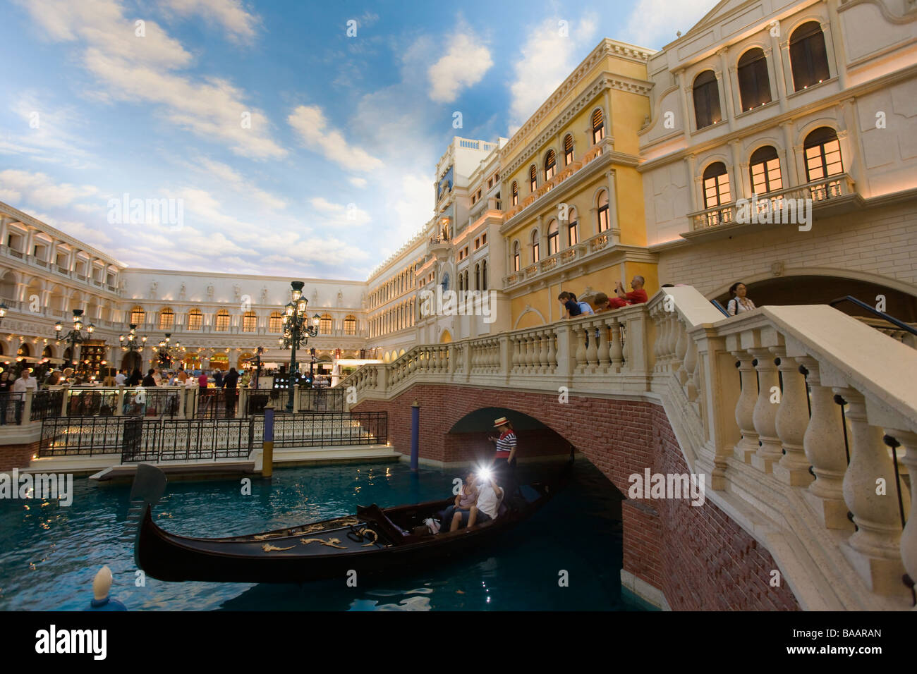 The Venetian Resort Hotel Casino Stock Photo