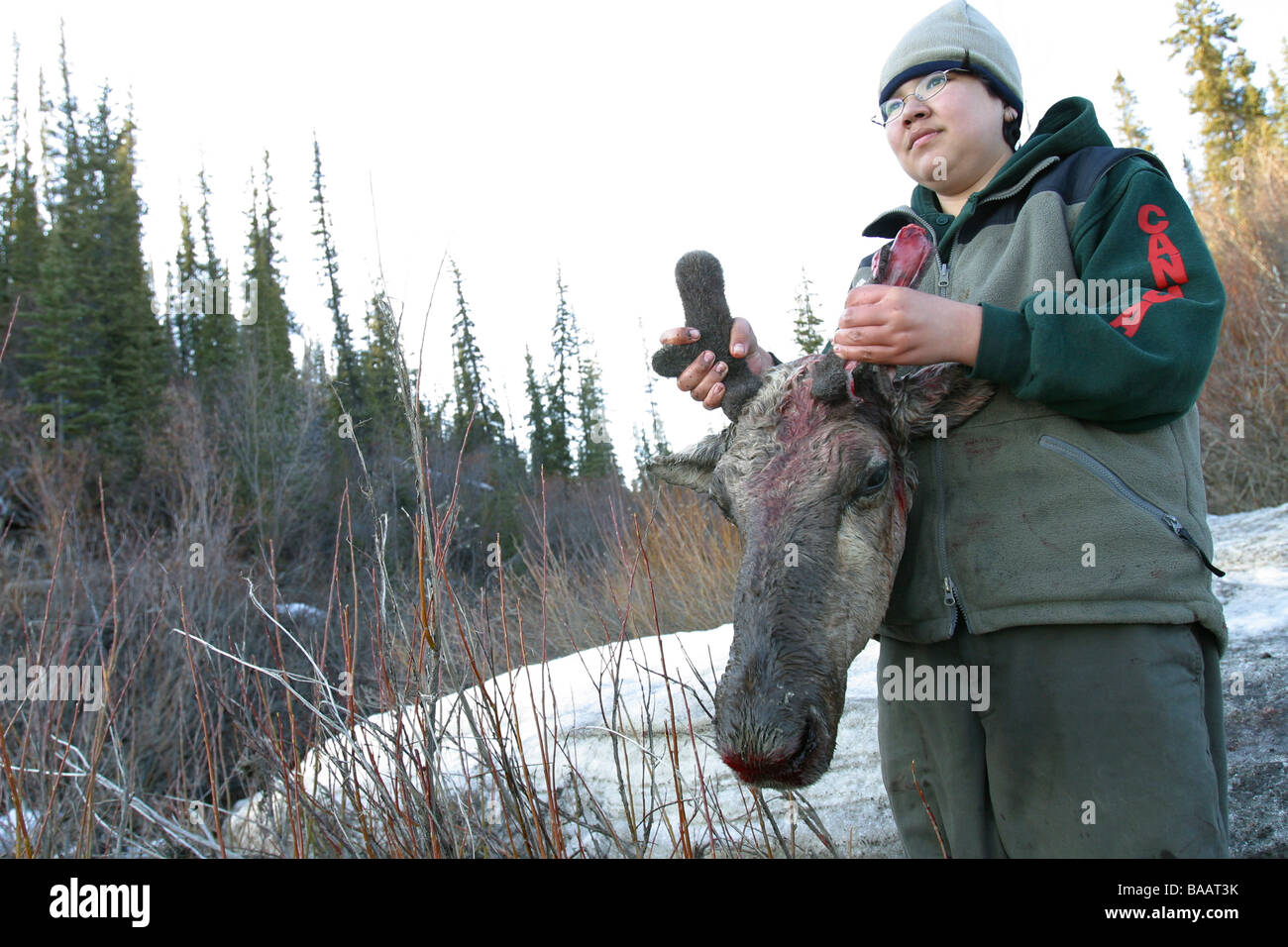 First nations hunting hi-res stock photography and images - Alamy