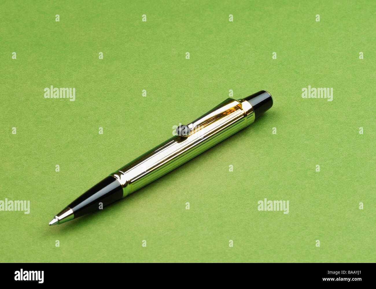 Close-up of a ballpoint pen Stock Photo