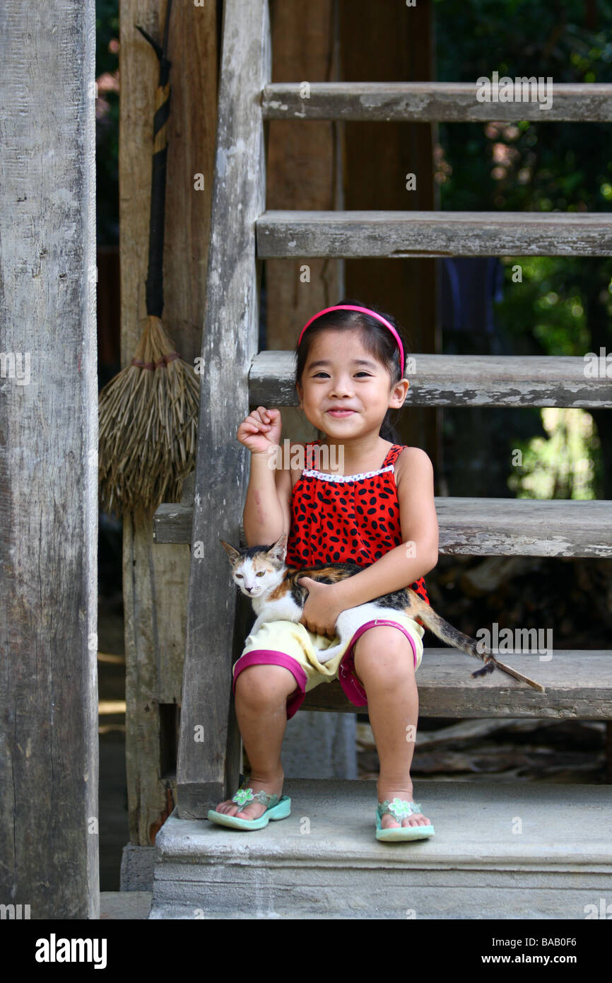 Young Thai Girl Child Stock Photos & Young Thai Girl Child ...