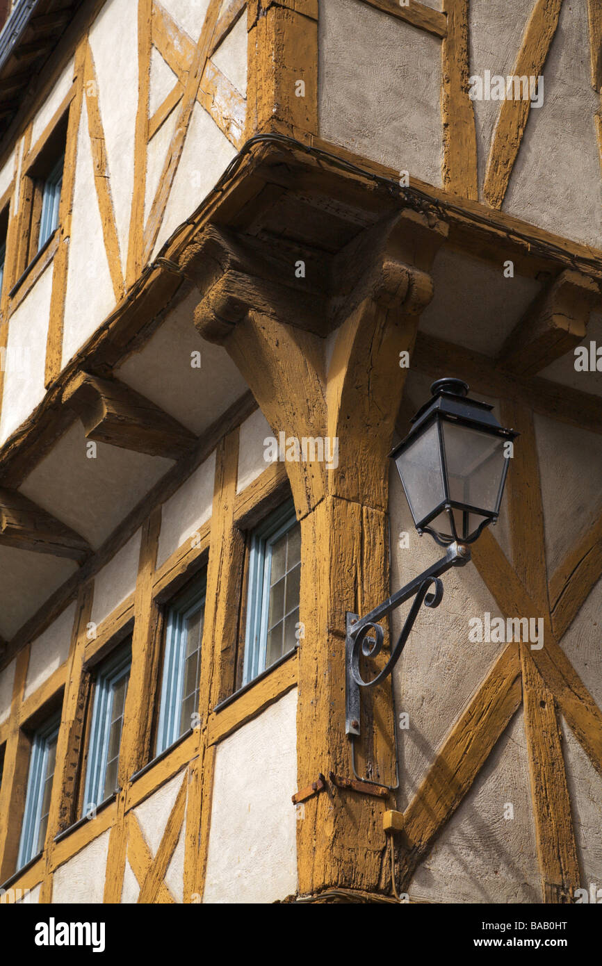 French timber framed building Stock Photo Alamy
