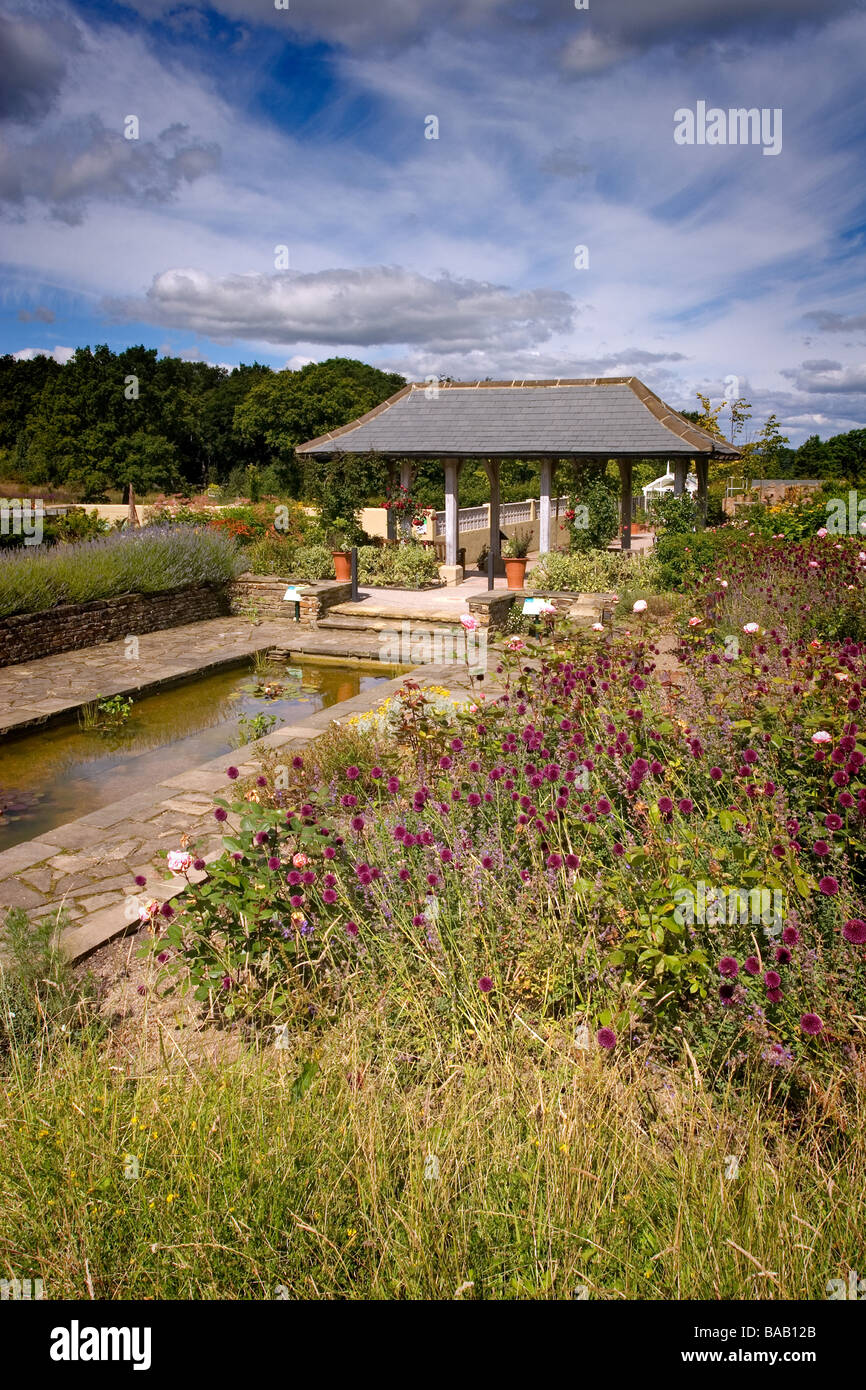 the royal horticultural society garden harlow carr in summer Stock