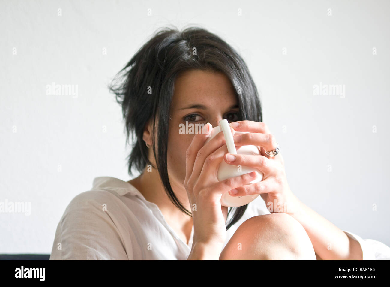Morning tea - Morgentee Stock Photo