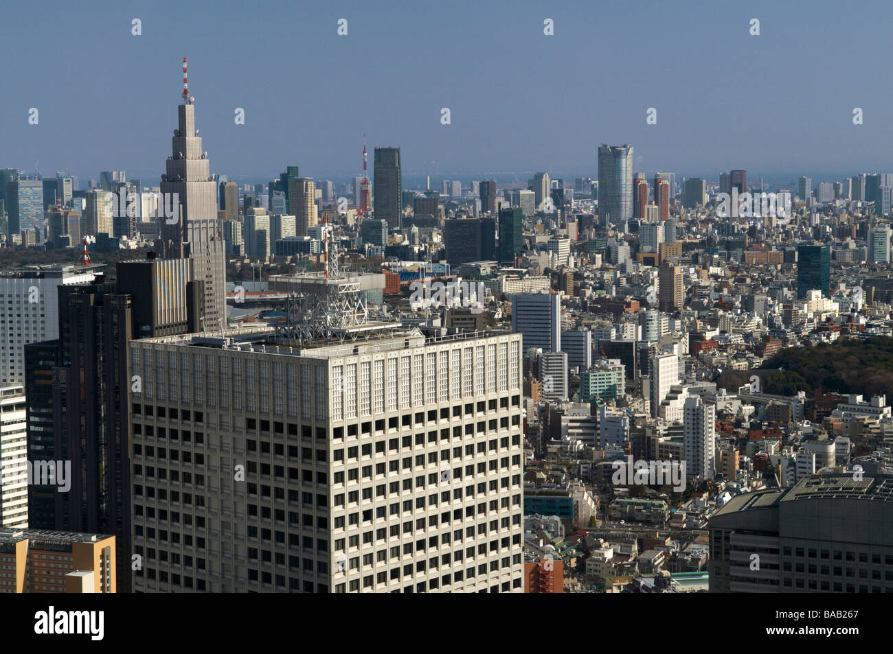 A view over Tokyo, Japan Stock Photo