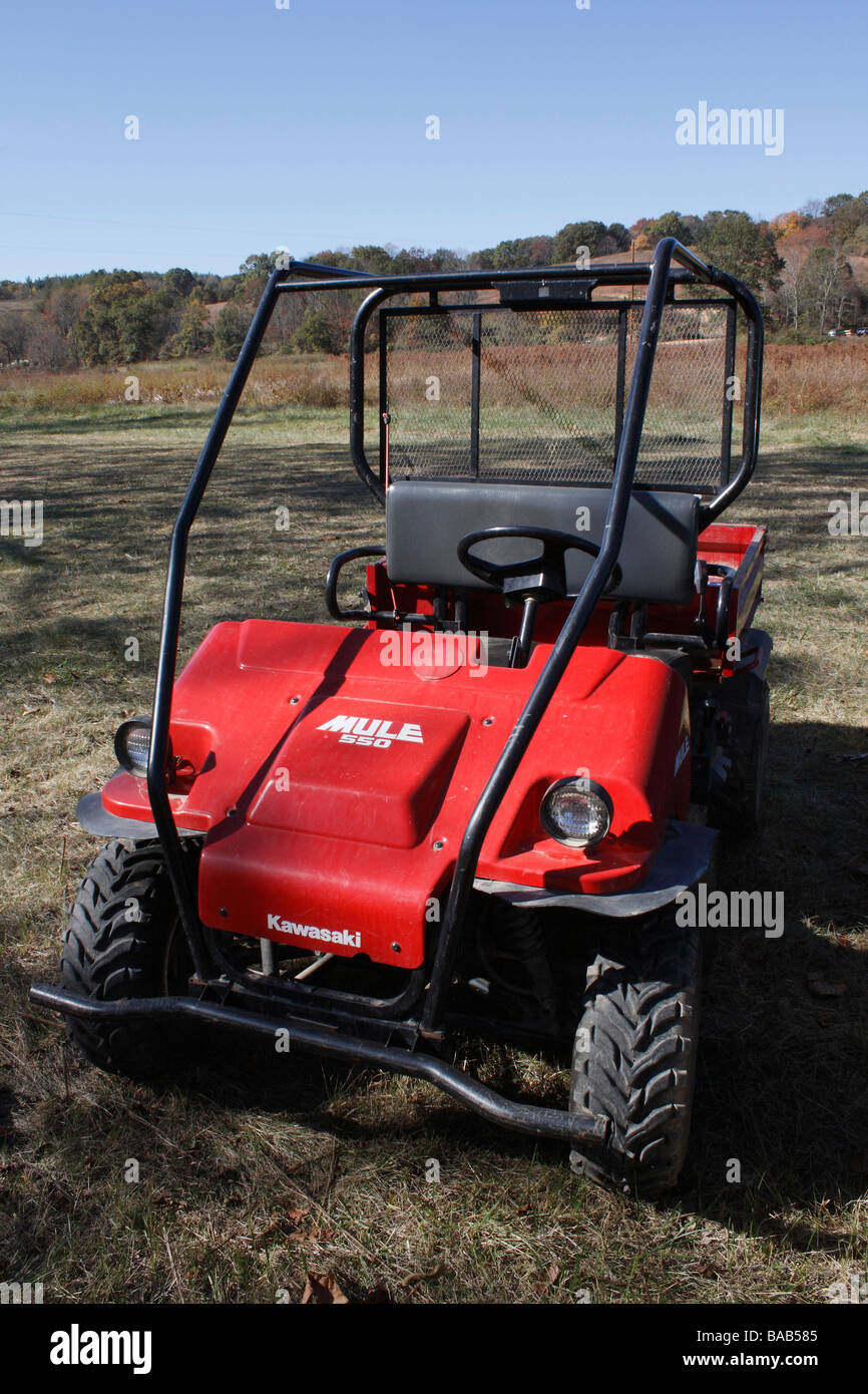 Electric Utility Vehicle in Ohio USA Stock Photo Alamy