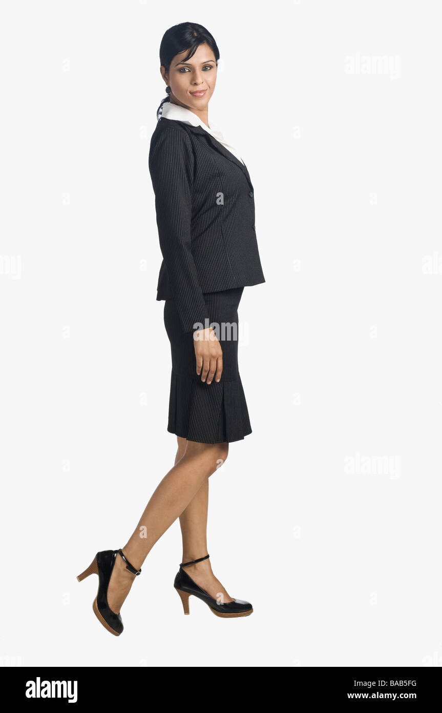 Indian woman portrait indian suit Cut Out Stock Images & Pictures - Alamy