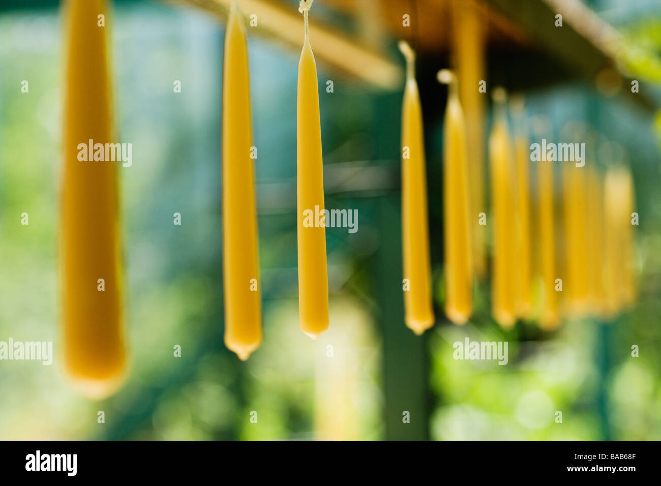 Making candles, Sweden Stock Photo Alamy