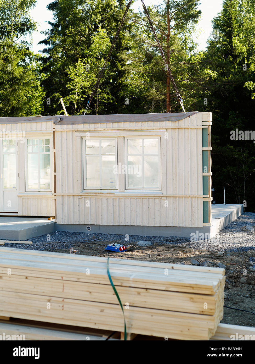 New villas under construction hi-res stock photography and images - Alamy