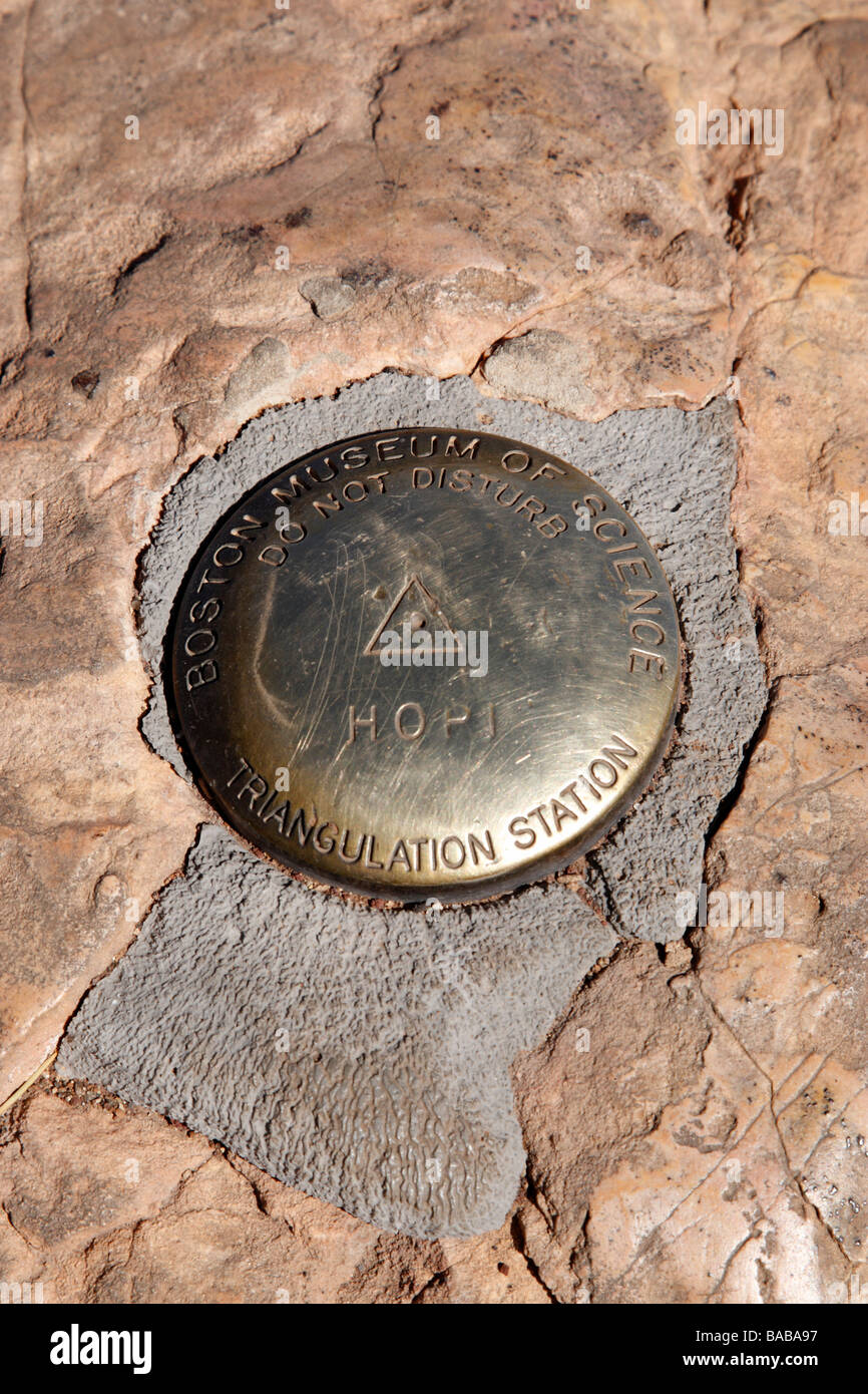 Triangulation point marker hi-res stock photography and images - Alamy