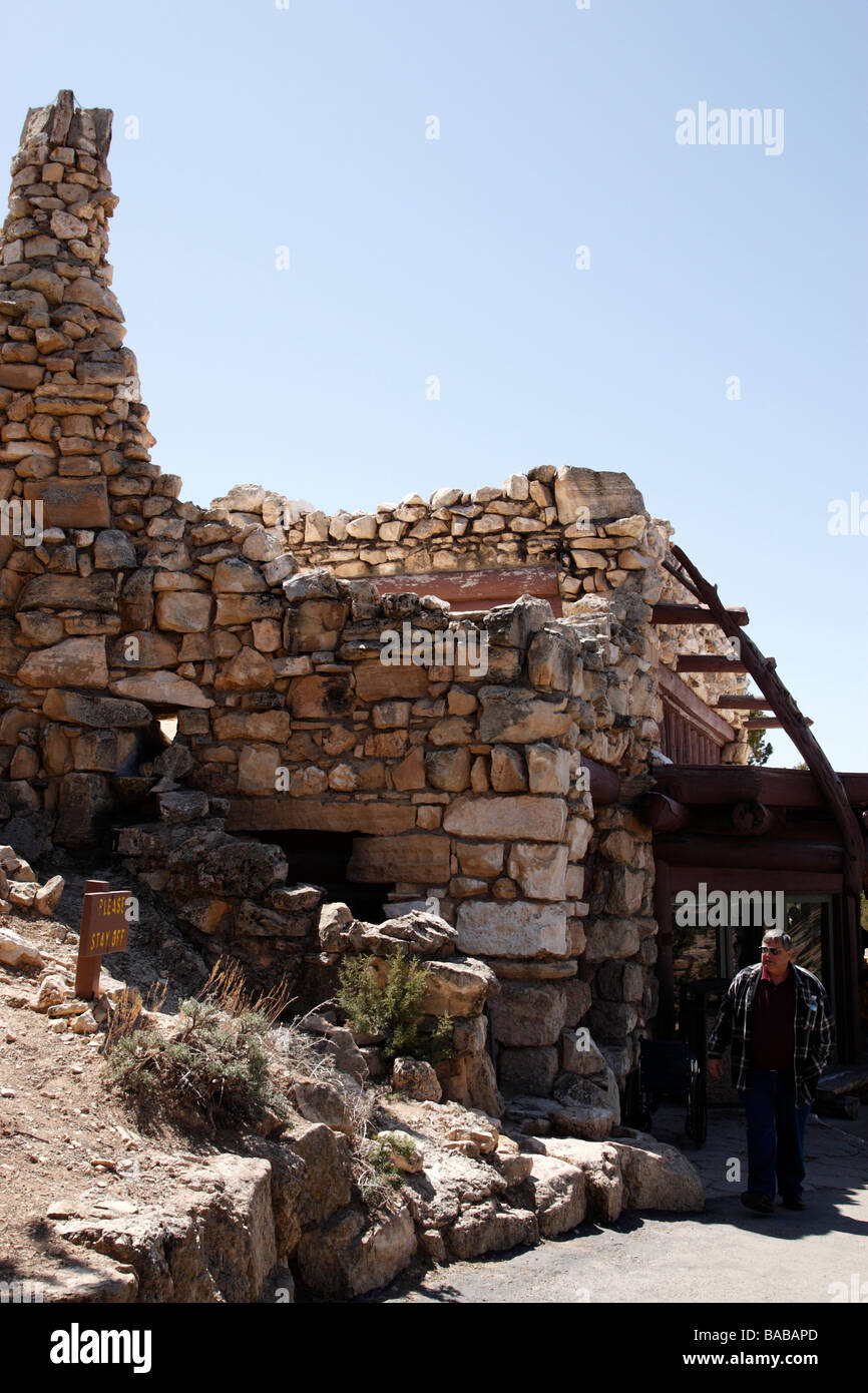 hermits rest cafe and gift shop grand canyon national park south rim arizona usa Stock Photo