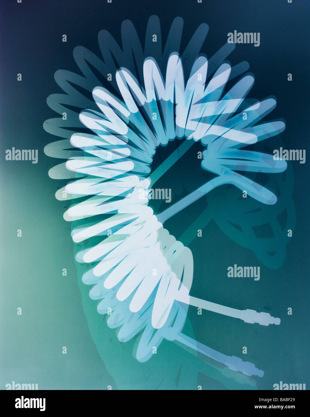 Abstract spiral tube Stock Photo - Alamy