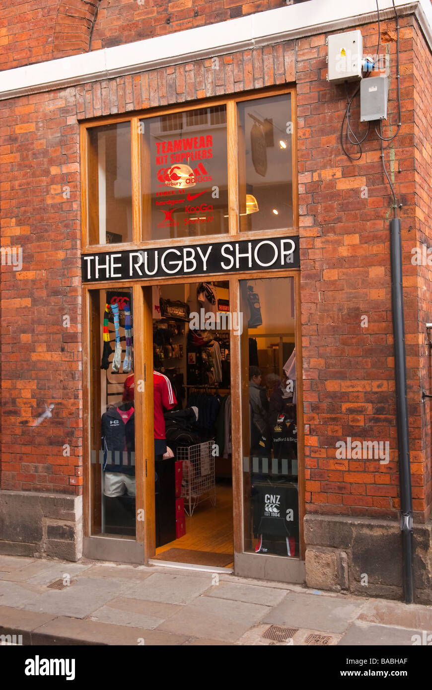 The rugby shop store in York,Yorkshire,Uk Stock Photo Alamy