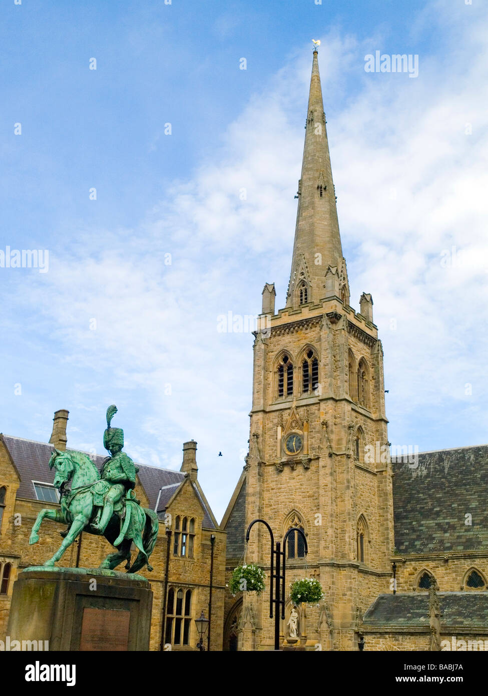 Durham Market Square, North East England UK Stock Photo Alamy