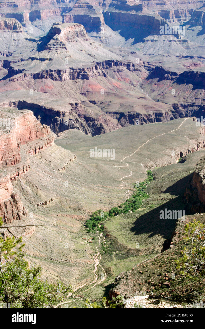 South Rim of Grand Canyon in Arizona USA Stock Photo - Alamy