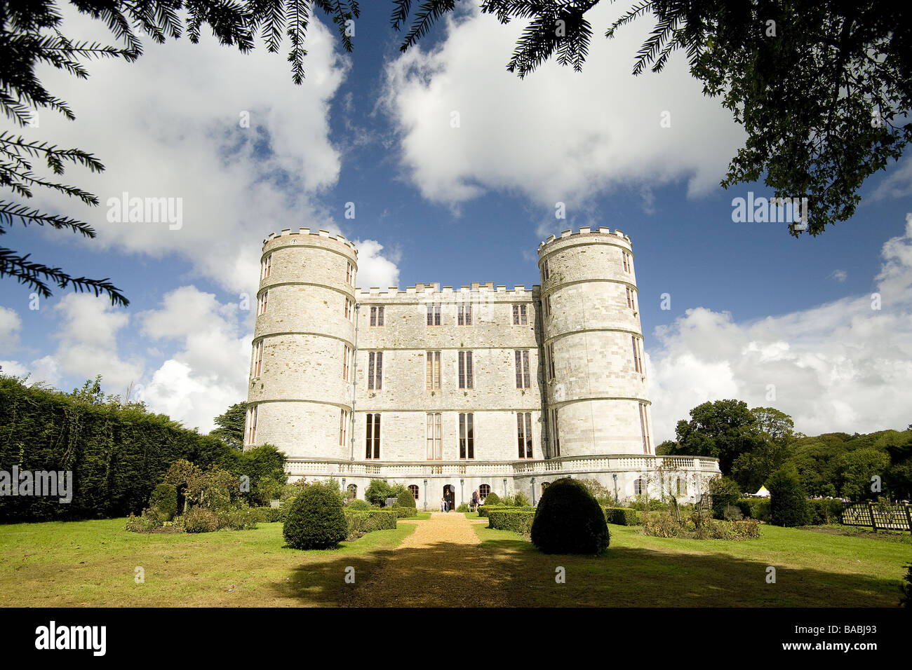 Lulworth Castle, Dorset, England Stock Photo