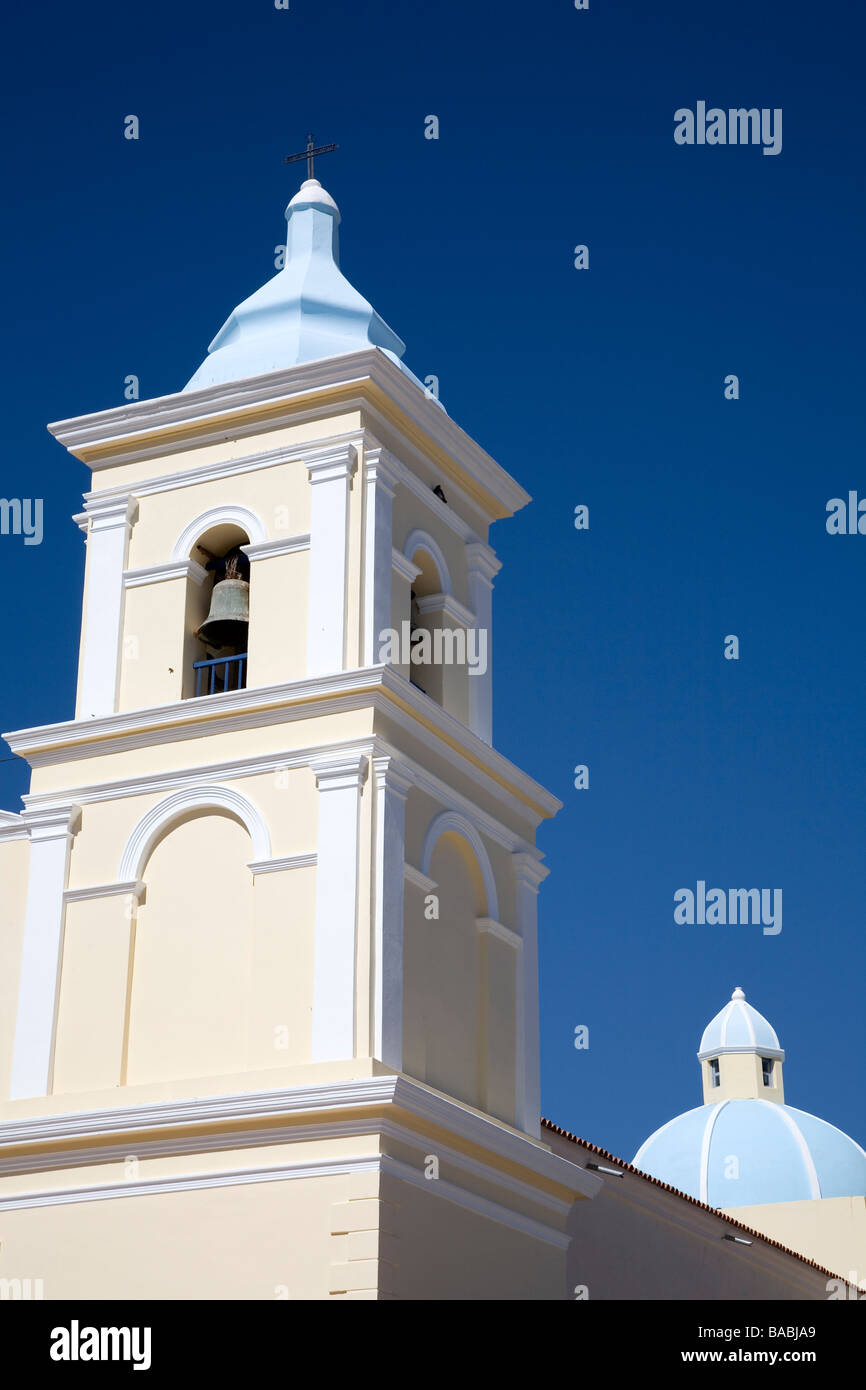 Iglesia in San Carlos, near Cafayate, Salta Province, Argentina Stock Photo