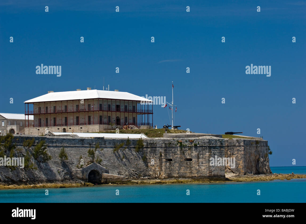 The Commissioner's House. Royal Naval Dockyard at the West End, Bermuda
