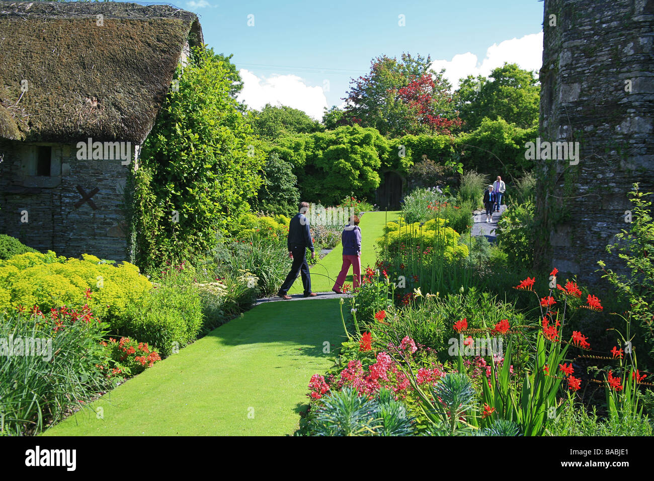 The Garden House at Buckland Monachorum, Devon, England, UK Stock Photo