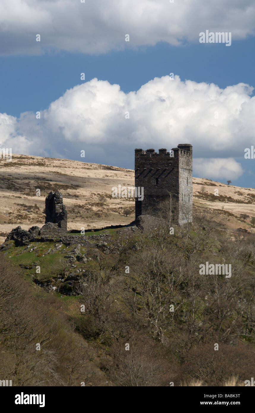 Dolwyddelan Castle in Snowdonia, North Wales Stock Photo