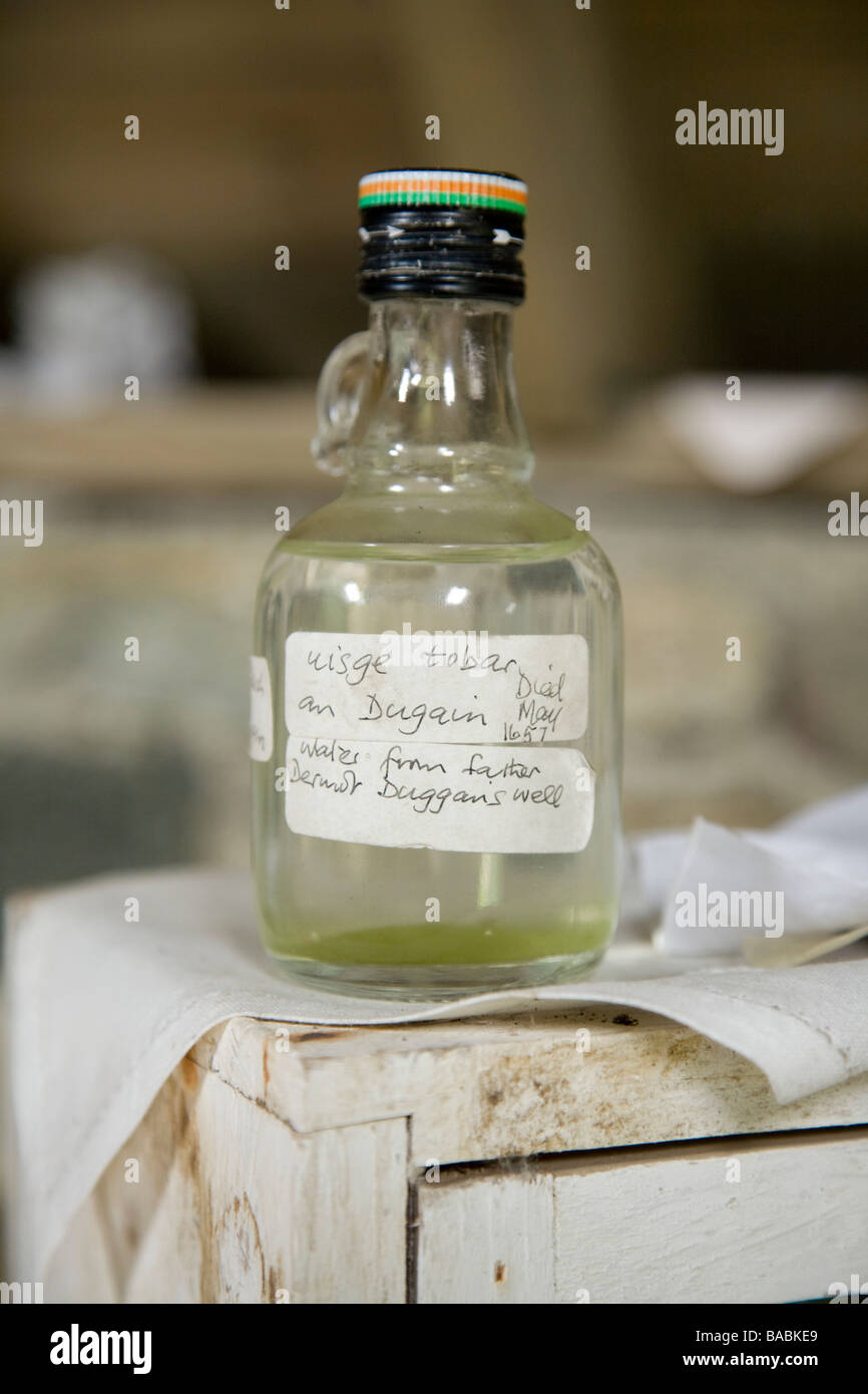 Ersary United Kingdom Scotland GB Barra Outer Hebrides St Barr s Church Holy Water Stock Photo