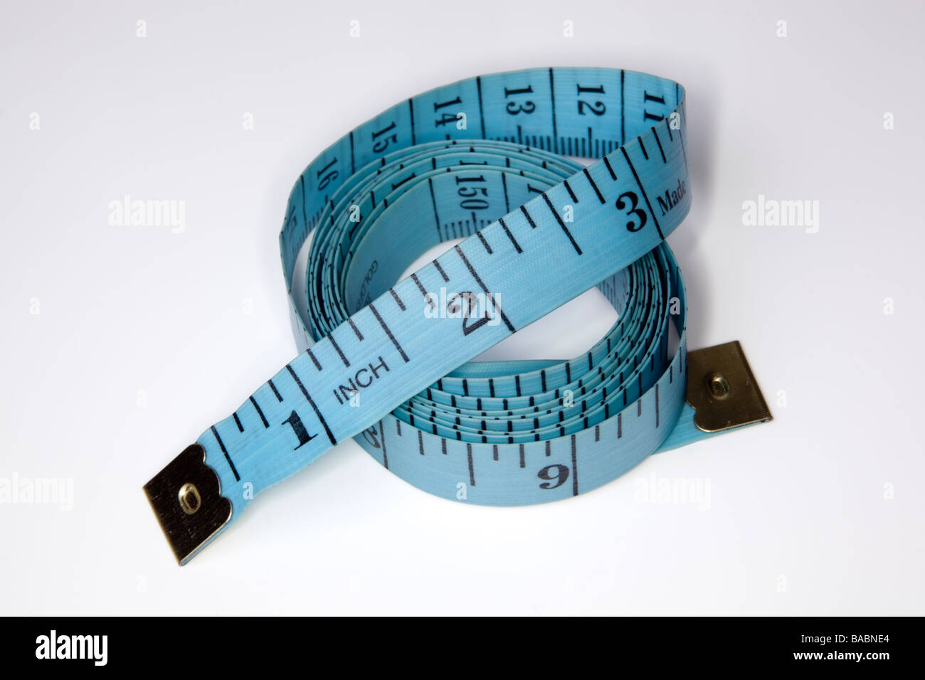 Tape Measure on white background Stock Photo - Alamy