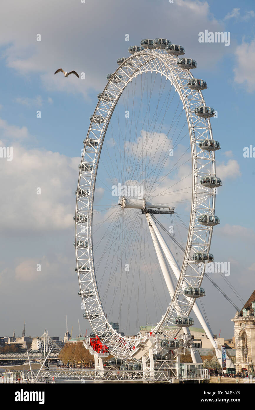 London eye, London, UK Stock Photo